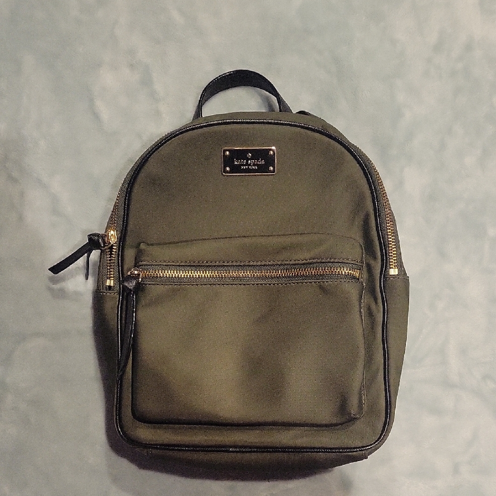 Kate Spade New York Small Olive Backpack